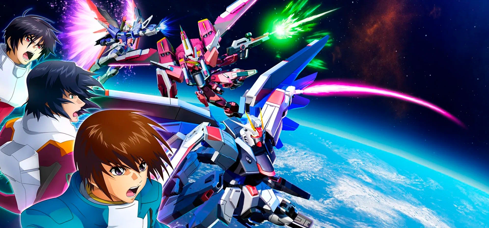 Imagem de fundo do produto Mobile Suit Gundam Seed Battle Destiny Remastered - Switch