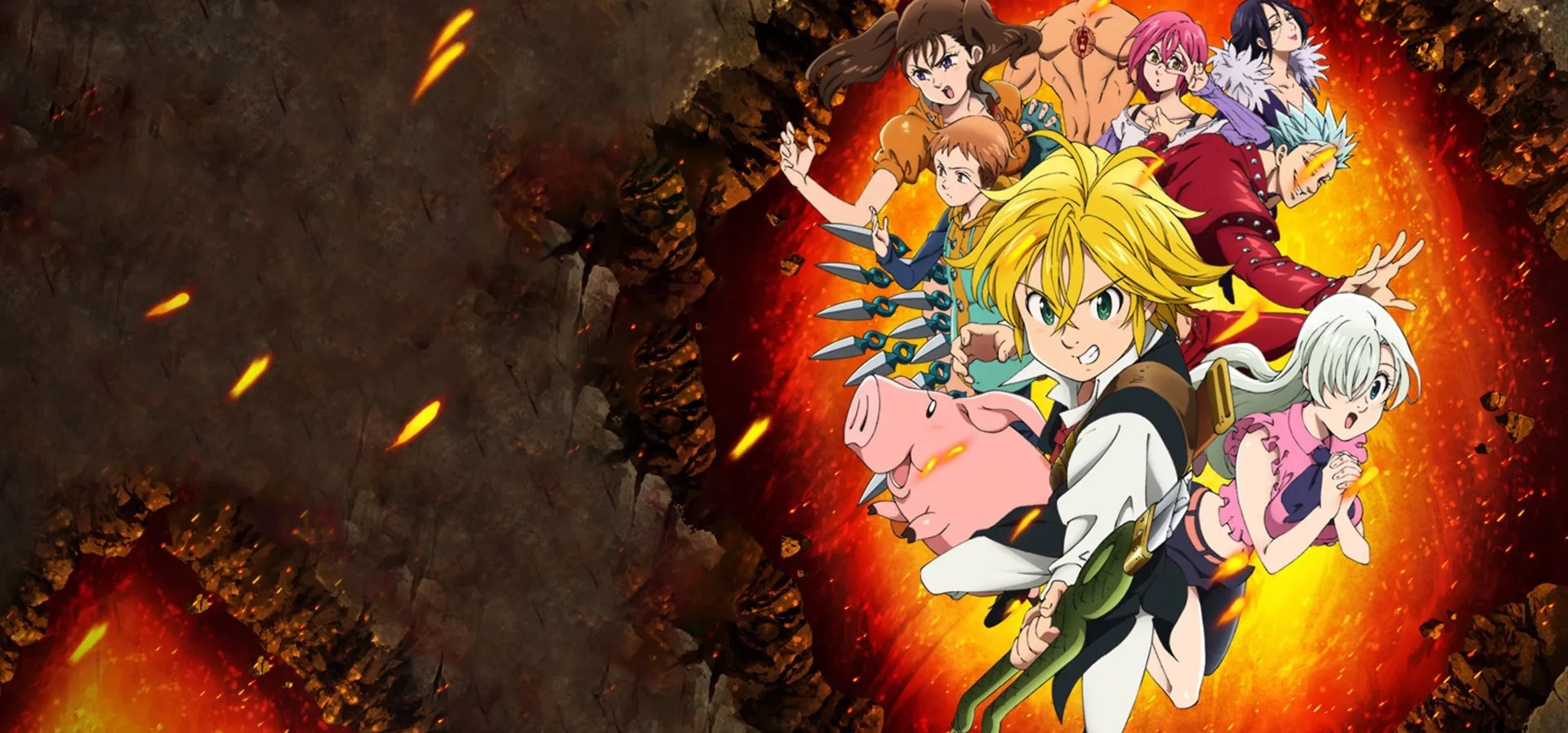 Imagem de fundo do produto The Seven Deadly Sins: Knights of Britannia - PS4