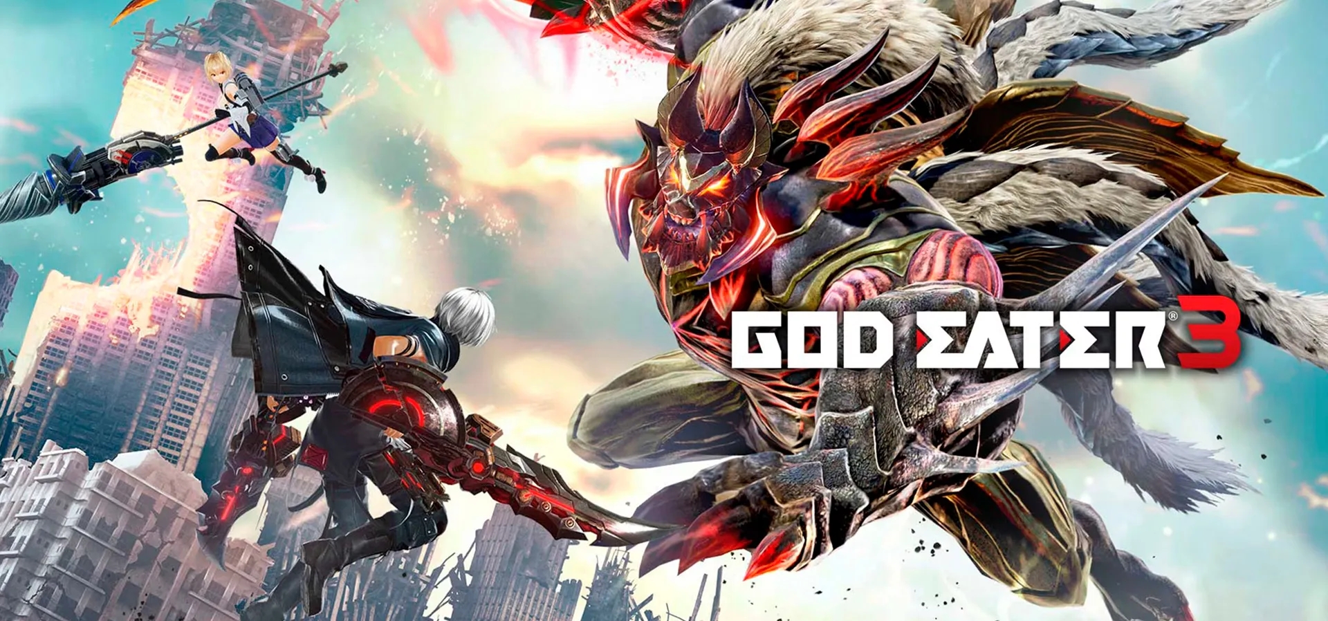 Imagem de fundo do produto God Eater 3 Switch - Físico