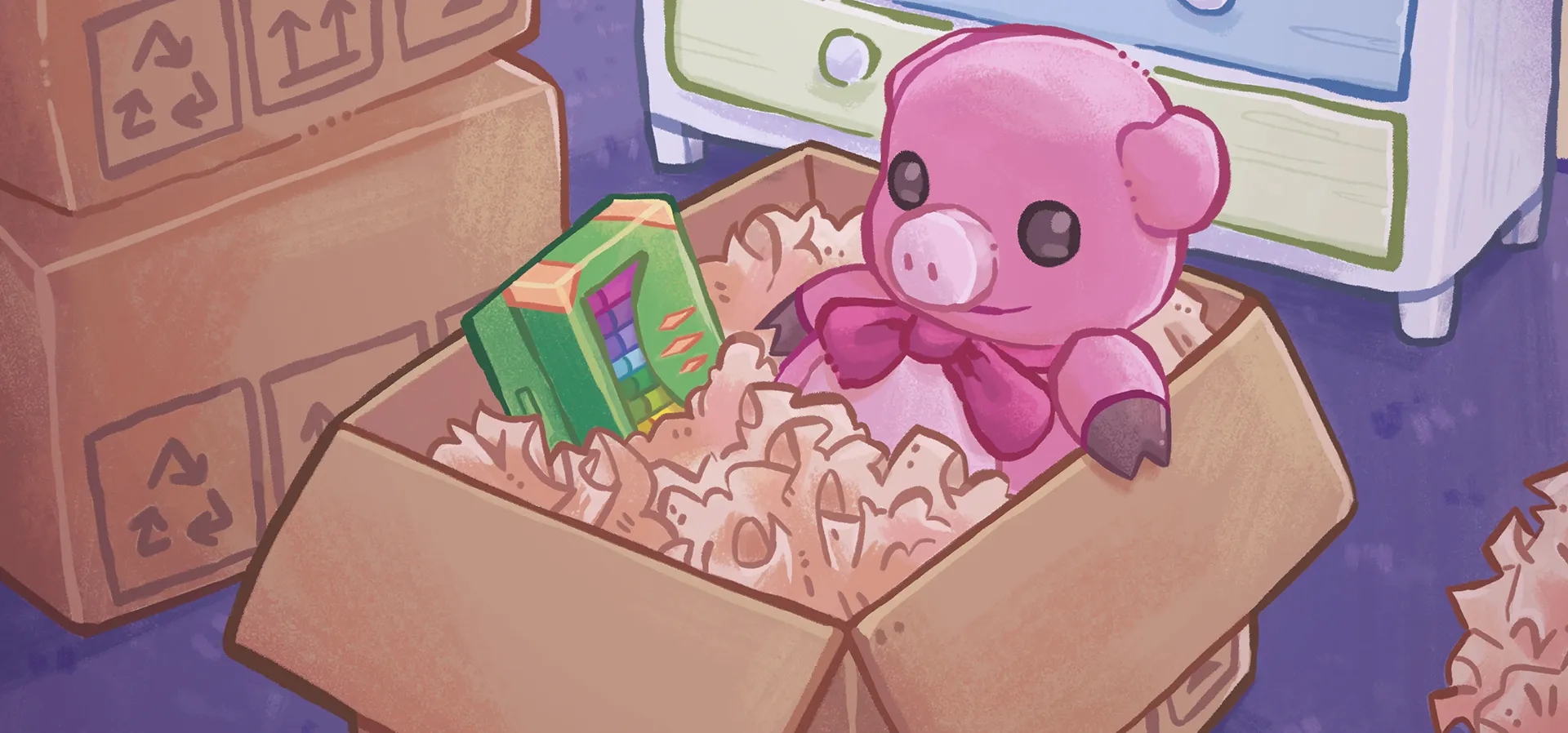 Imagem de fundo do produto Unpacking - Switch