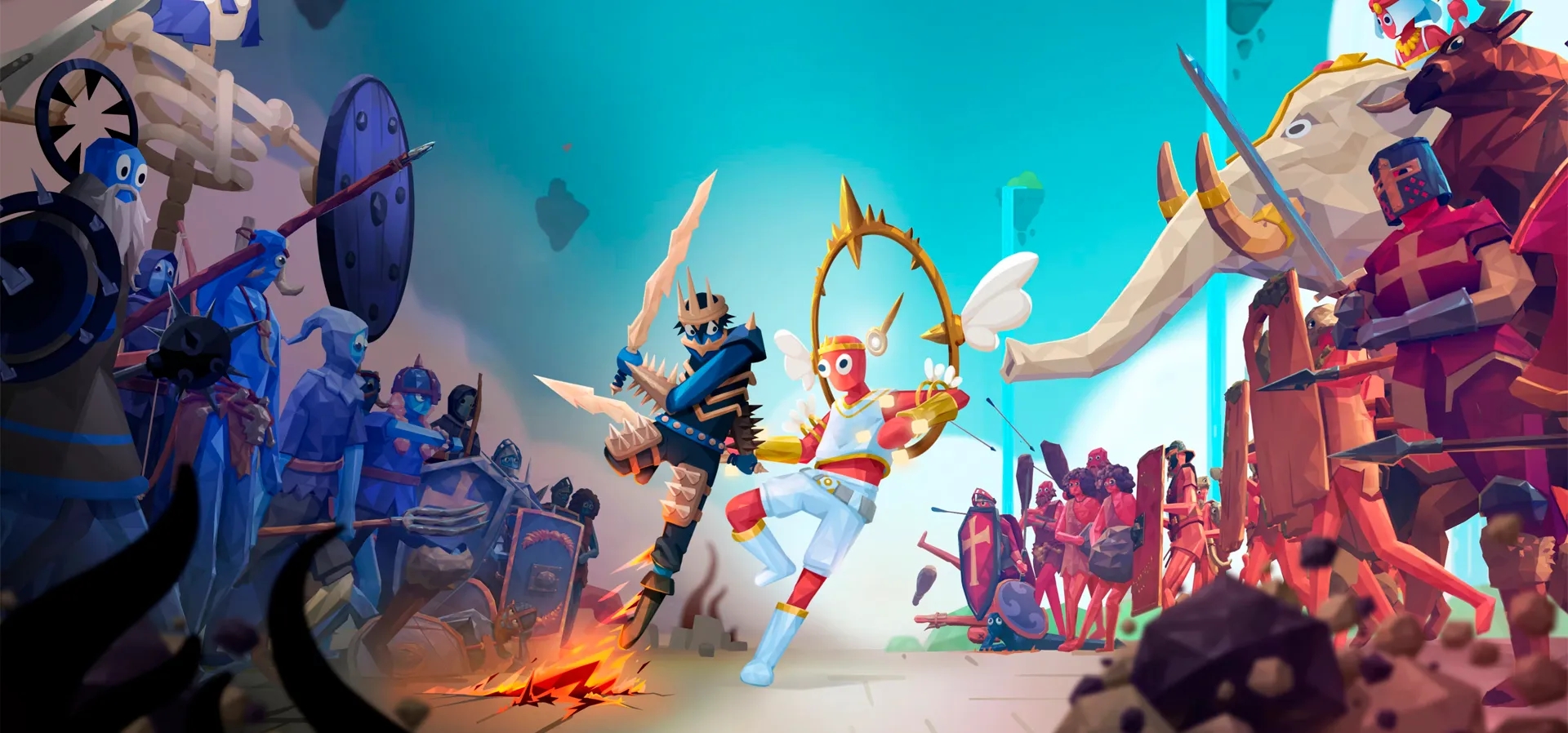 Imagem de fundo do produto Totally Accurate Battle Simulator - Xbox e PC