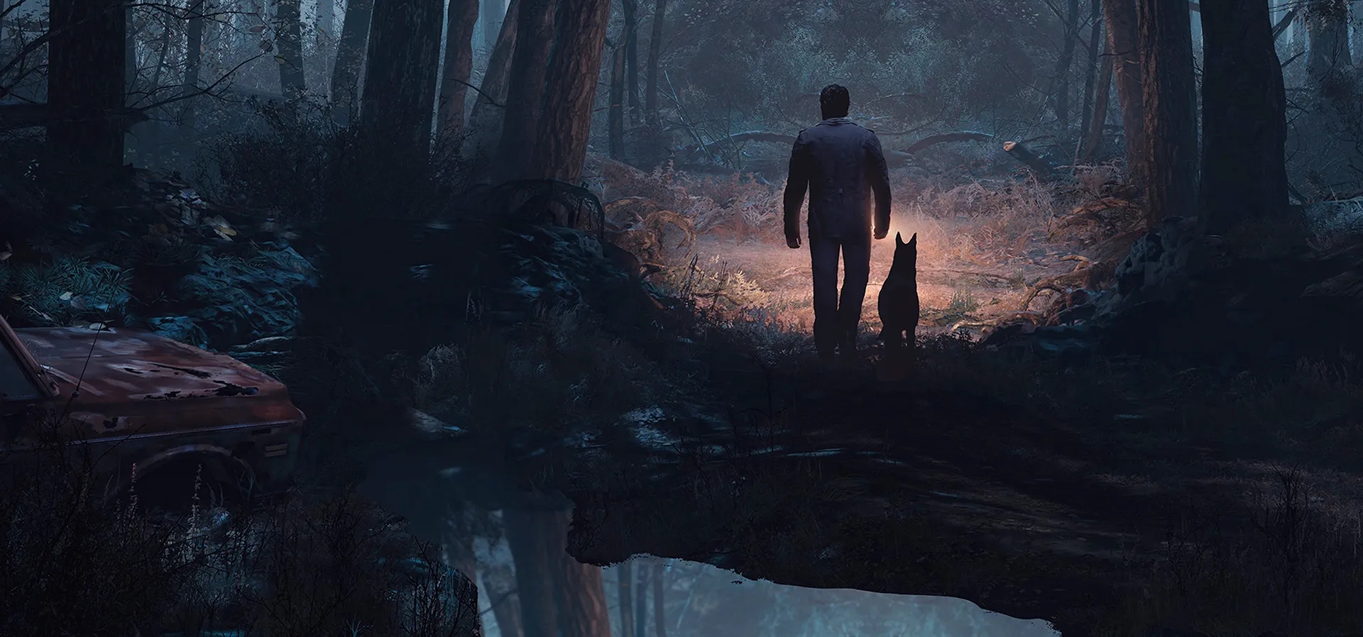 Imagem de fundo do produto Blair Witch Deluxe Edition - PS4
