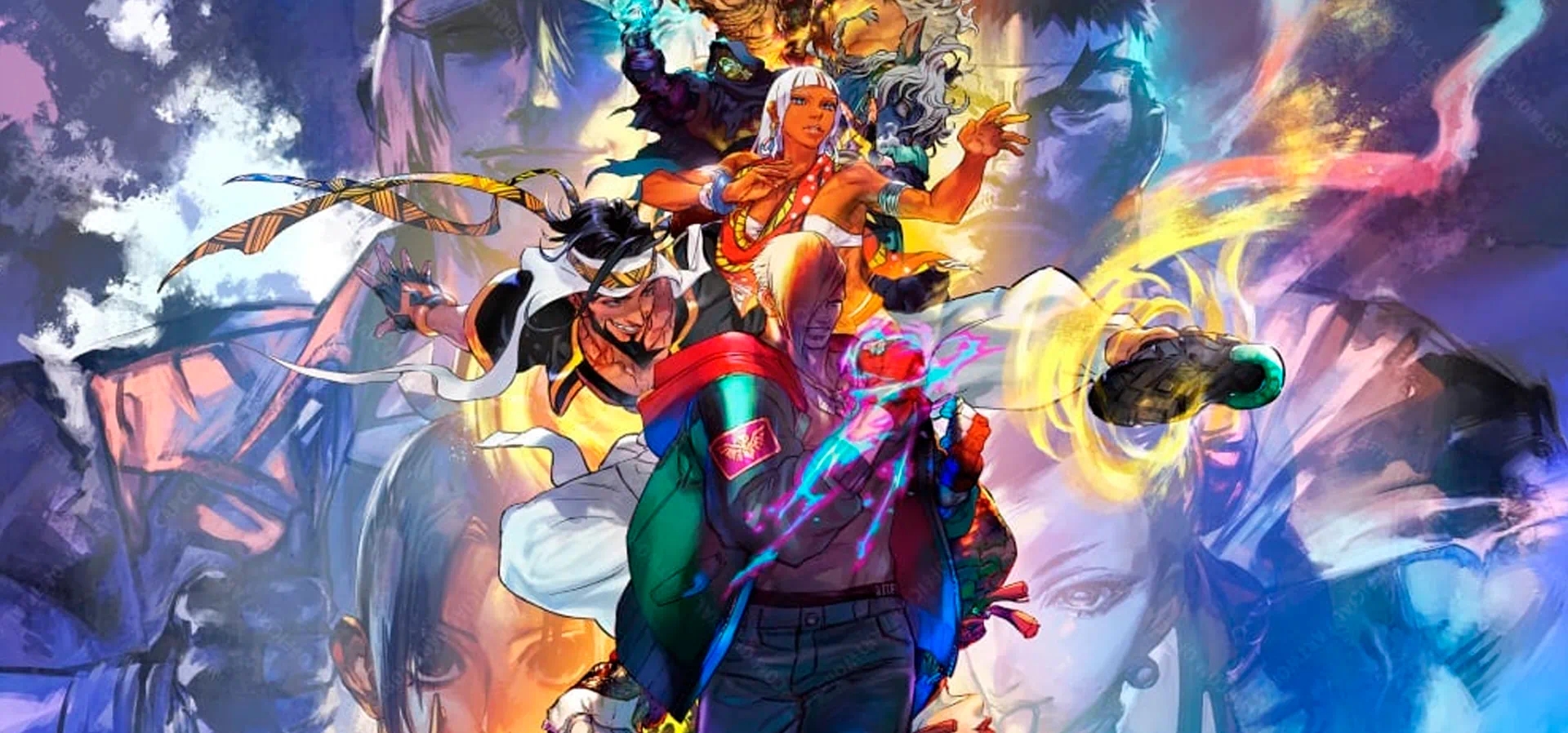 Imagem de fundo do produto Street Fighter™ 6 Years 1-2 Fighters Edition - Switch 2