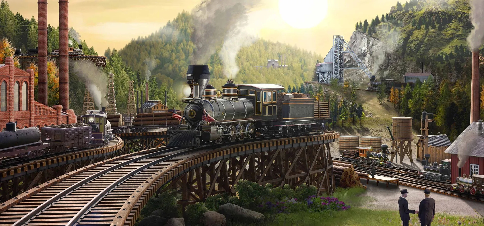 Imagem de fundo do produto Railroads Online Extended Edition - Xbox Series X|S