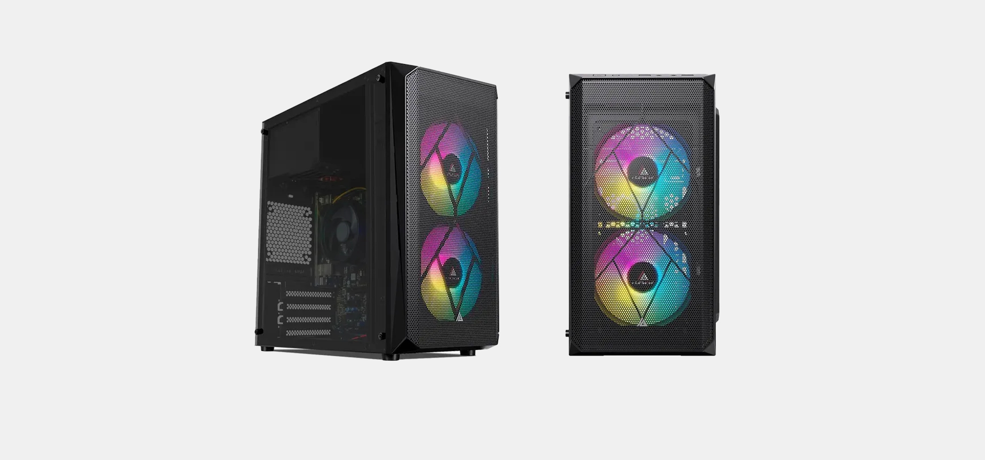 Imagem de fundo do produto PC Gamer Completo Mancer, AMD RYZEN 3 3200G, Vega 8, 8GB DDR4, SSD 240GB, Fonte 500W 80 Plus