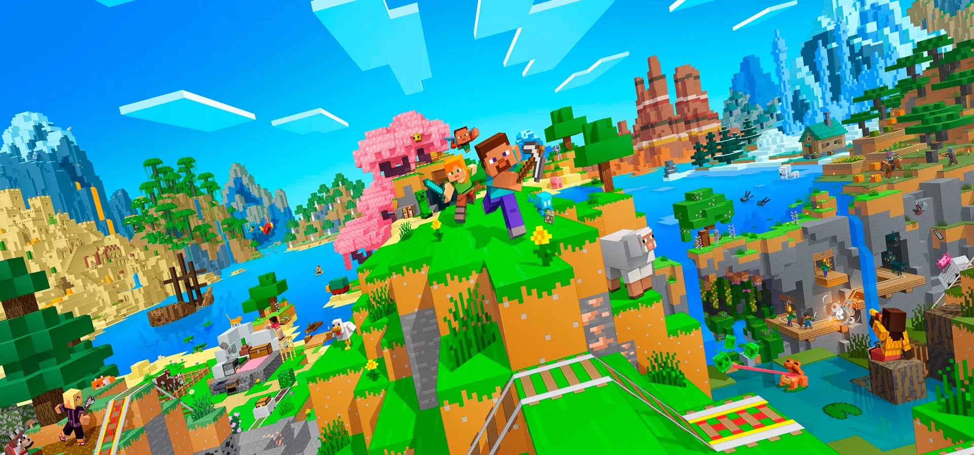 Imagem de fundo do produto Minecraft - PS4