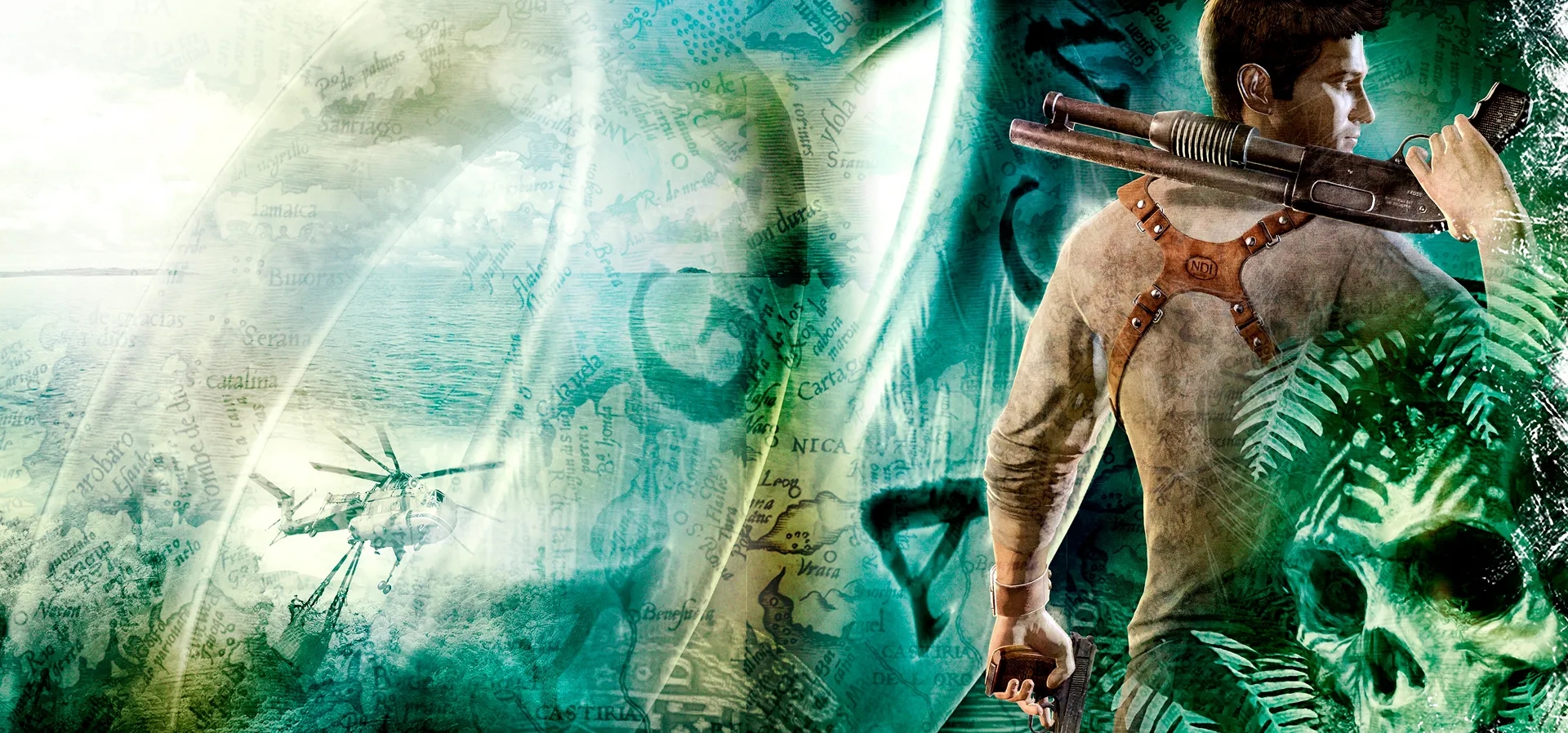 Imagem de fundo do produto Uncharted: Drake's Fortune - PS3