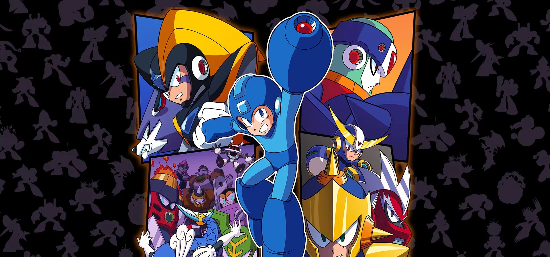 Imagem de fundo do produto Mega Man® Legacy Collection 2 PS4 - Físico