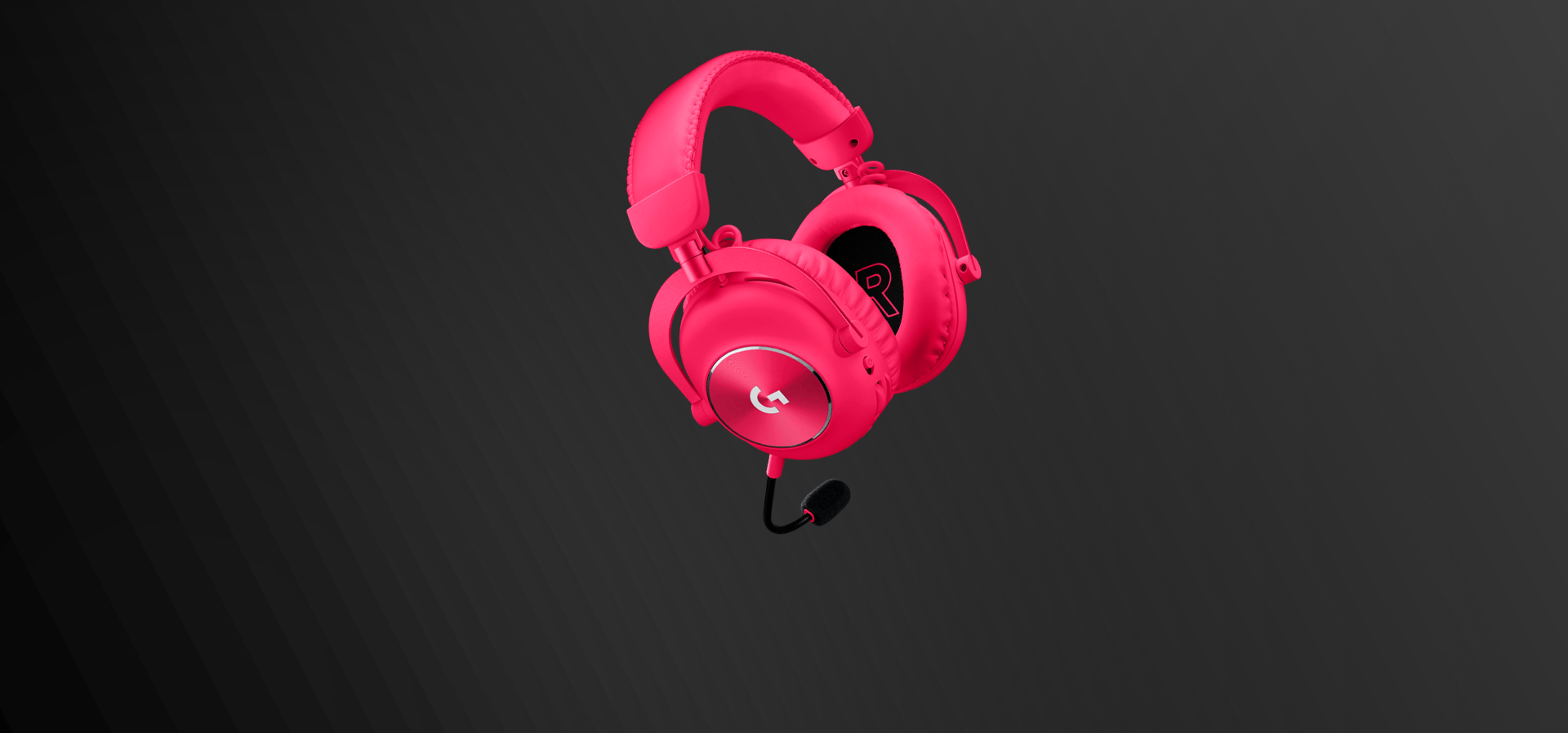 Imagem de fundo do produto Headset Gamer Sem Fio Logitech G PRO X 2 LIGHTSPEED - Rosa Magenta
