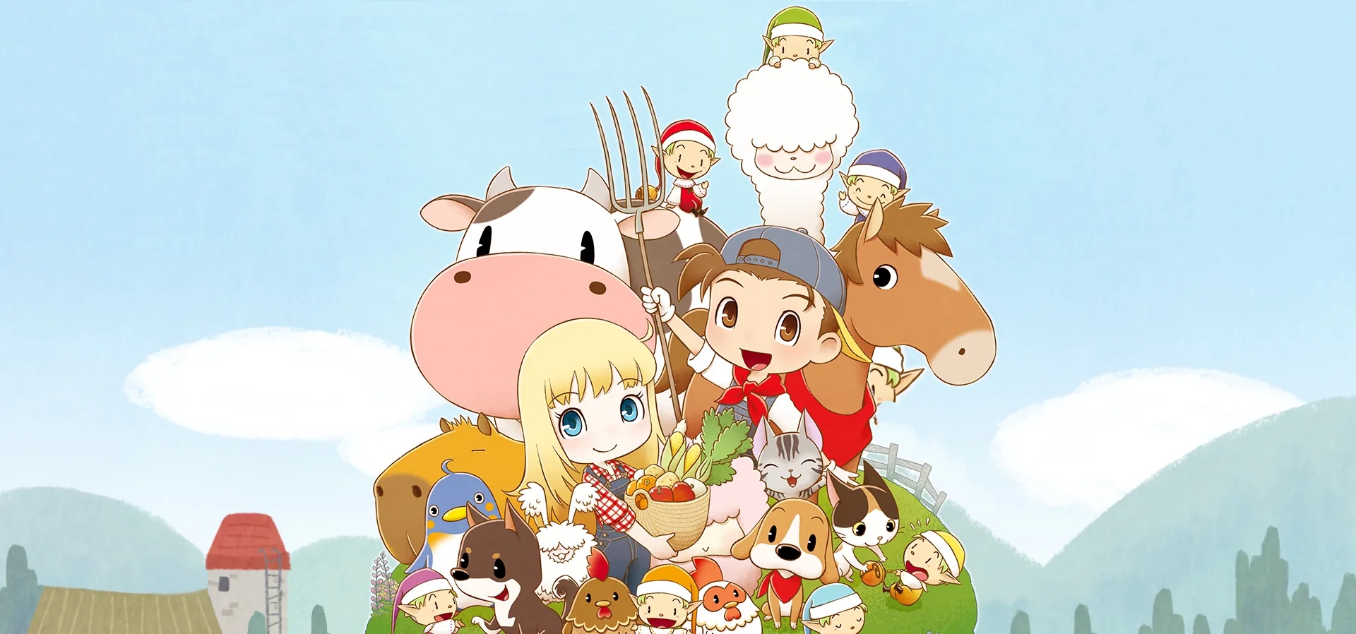 Imagem de fundo do produto Story of Seasons: Friends of Mineral Town - Switch