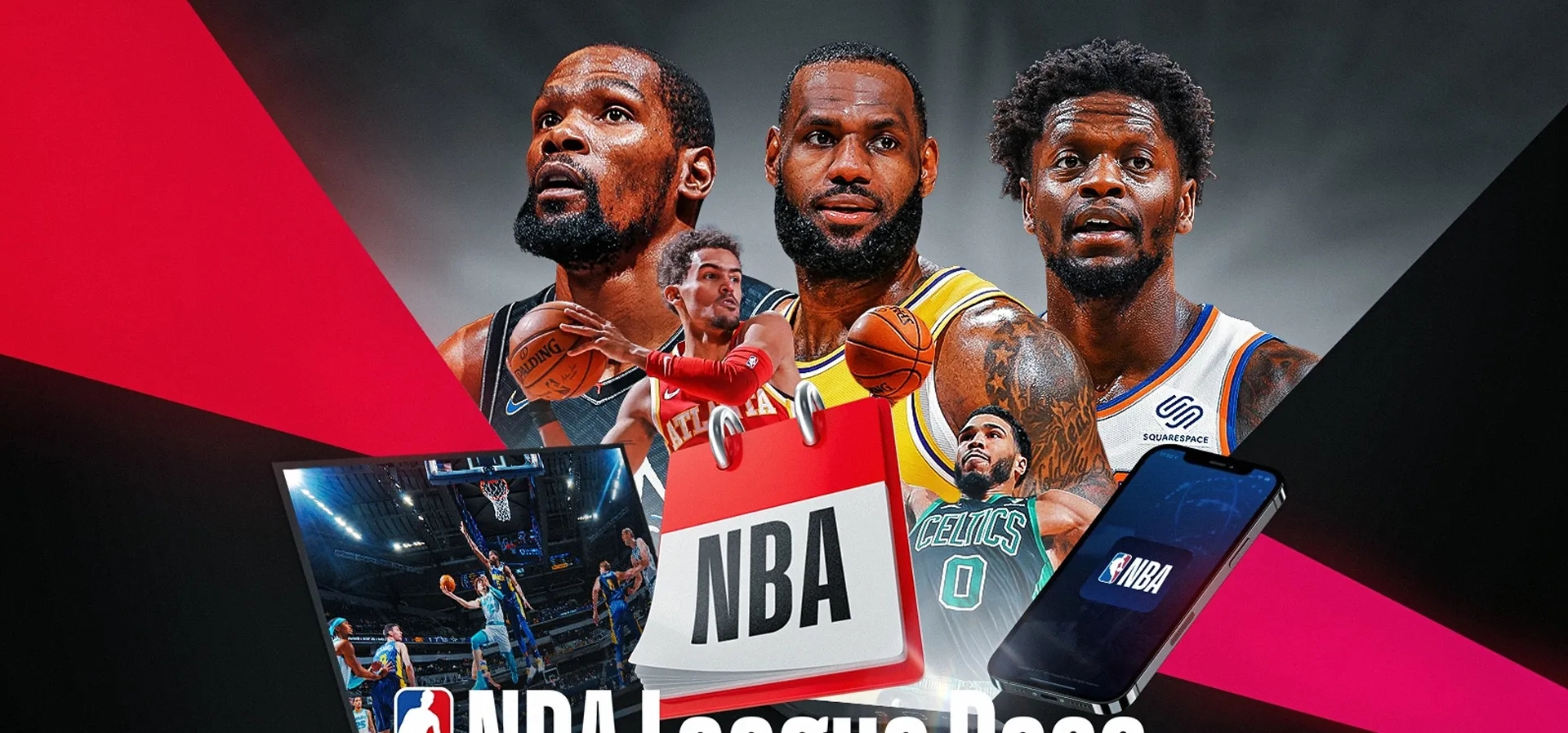 Imagem de fundo do produto NBA League Pass 1 Mês