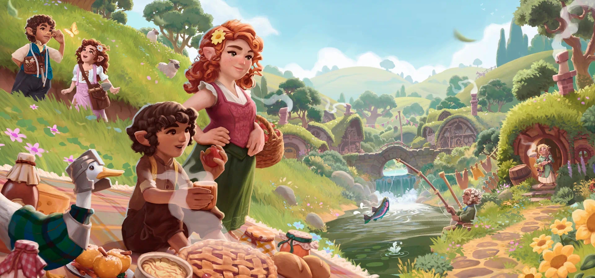 Imagem de fundo do produto Tales of the Shire: A The Lord of the Rings Game - PS5