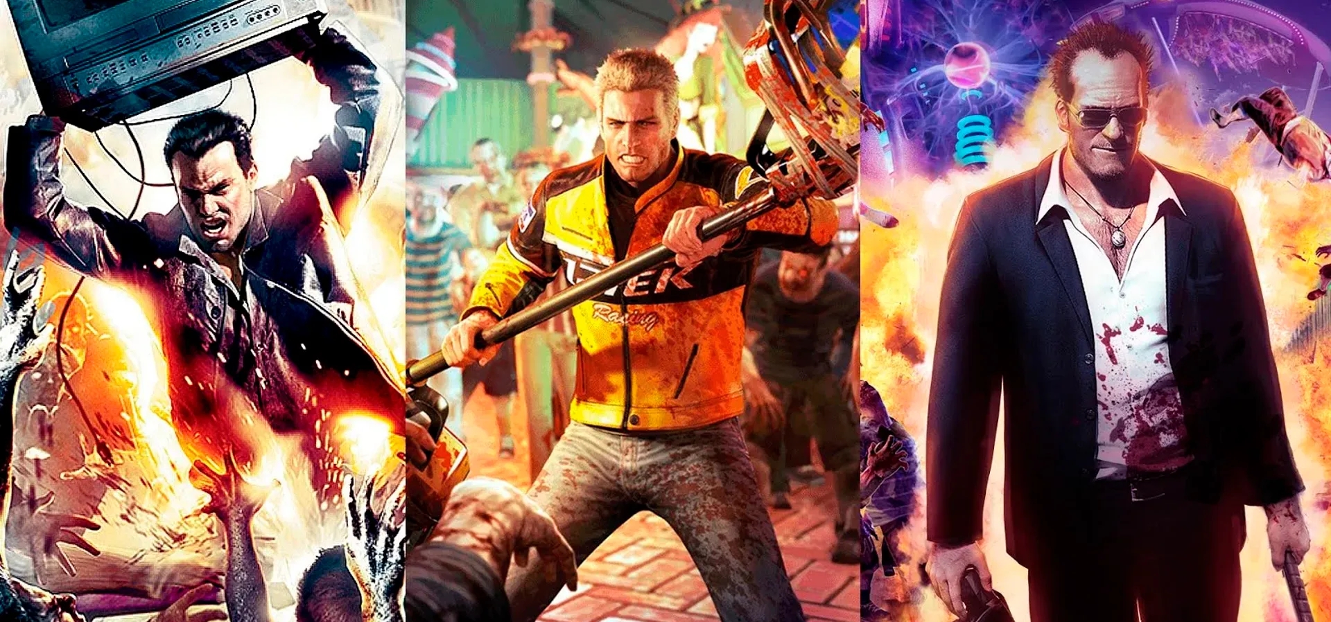 Imagem de fundo do produto Dead Rising Pacote Triplo - Xbox One e Series X|S