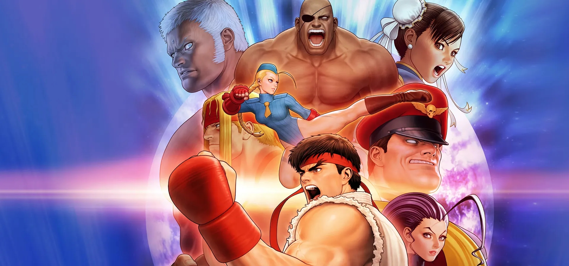 Imagem de fundo do produto Street Fighter 30th Anniversary Collection PS4 - Físico