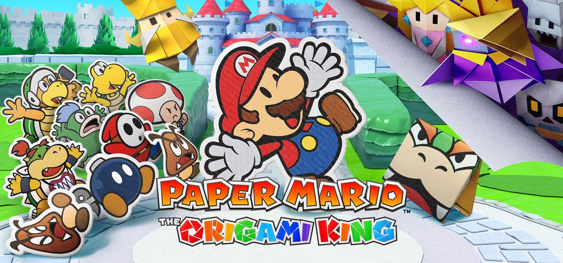 Imagem de fundo do produto Paper Mario™: The Origami King - Switch