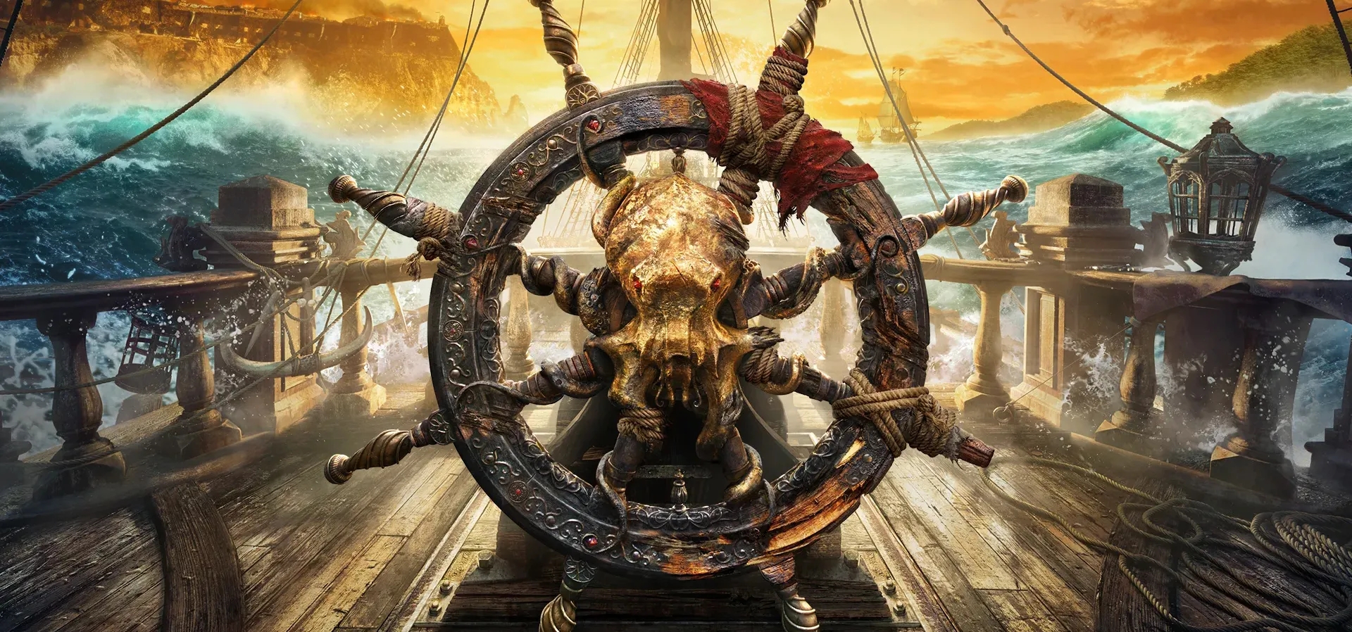 Imagem de fundo do produto Skull and Bones PS5 - Físico
