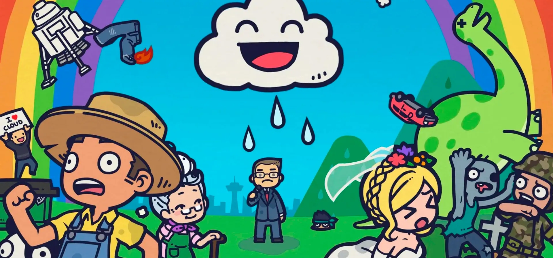 Imagem de fundo do produto Rain on Your Parade + DLC - Xbox e PC