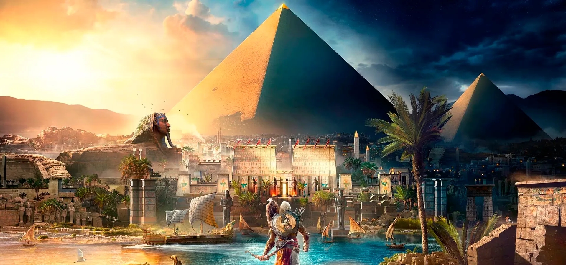 Imagem de fundo do produto Assassin's Creed® Origins Deluxe - Xbox One e Series X|S