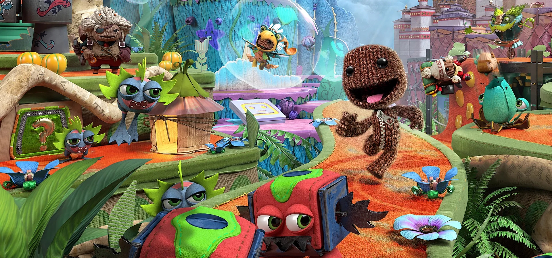 Imagem de fundo do produto Sackboy™: A Big Adventure - PS5