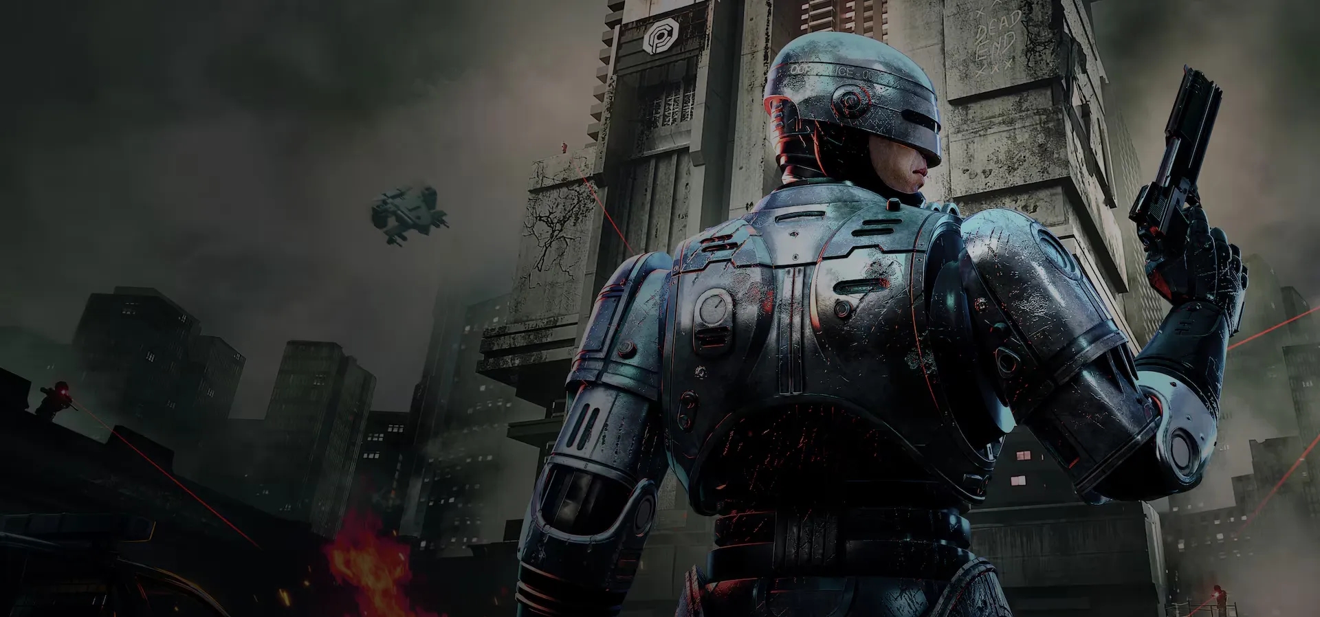 Imagem de fundo do produto RoboCop: Rogue City - Unfinished Business - PS5