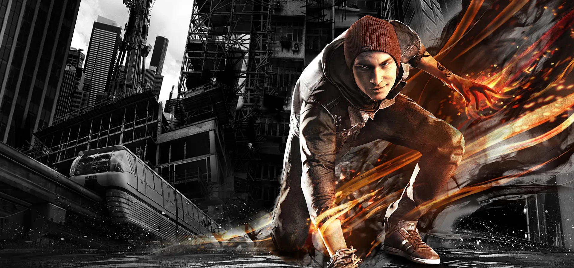 Imagem de fundo do produto inFAMOUS Second Son PS4 - Físico