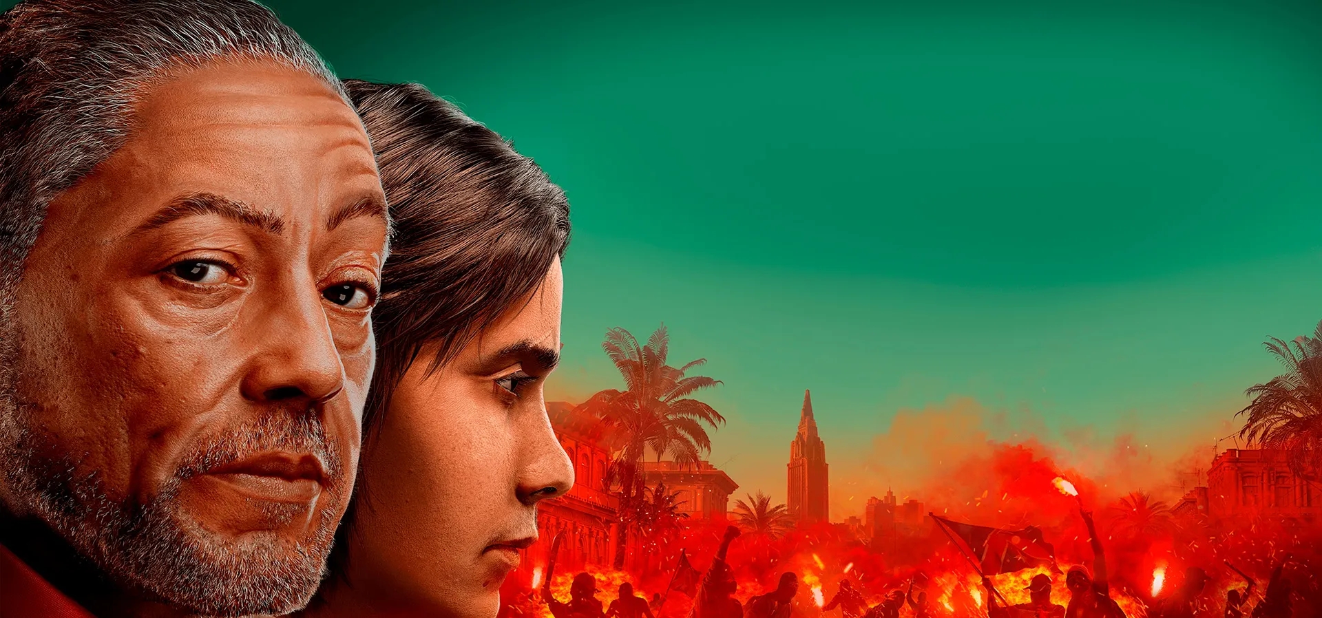 Imagem de fundo do produto Far Cry® 6 Deluxe Edition - Xbox One e Series S|X