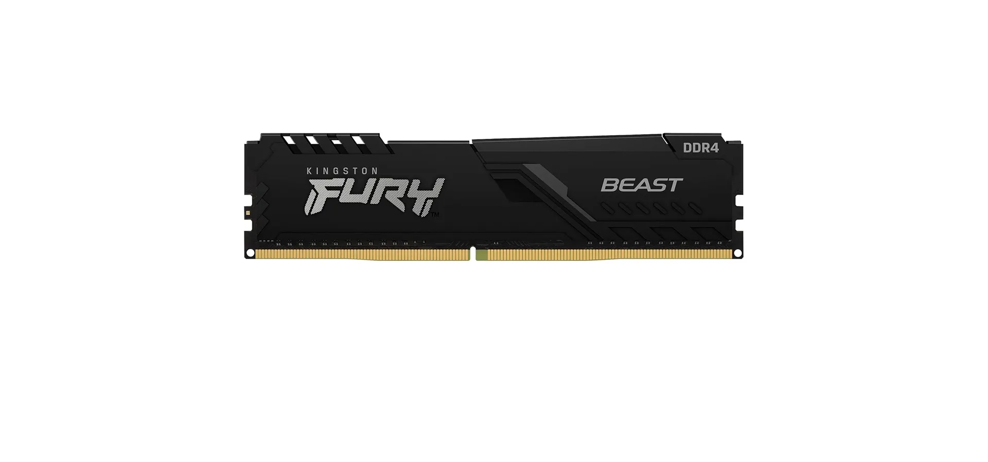 Imagem de fundo do produto Memória Kingston Fury 16GB 2666MHz DDR4 Black KF426C16BB1/16