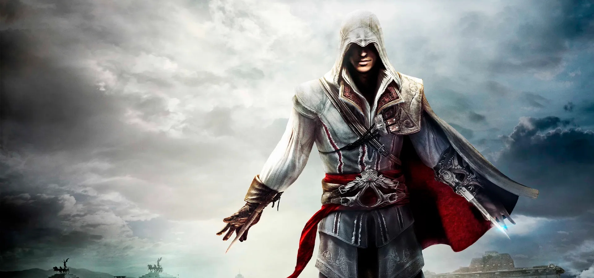 Imagem de fundo do produto Assassin’s Creed® The Ezio Collection - PS4