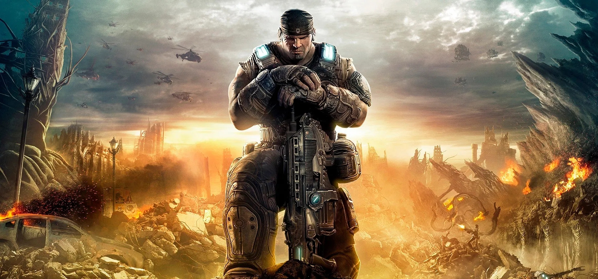 Imagem de fundo do produto Gears of War 3 - Xbox One e Series X|S