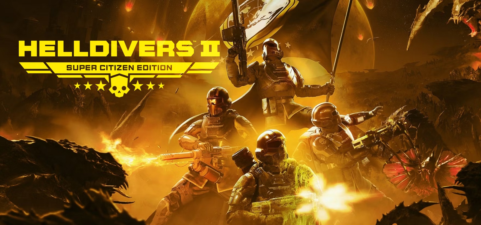 Imagem de fundo do produto HELLDIVERS™ 2 Super Citizen Edition - PS5