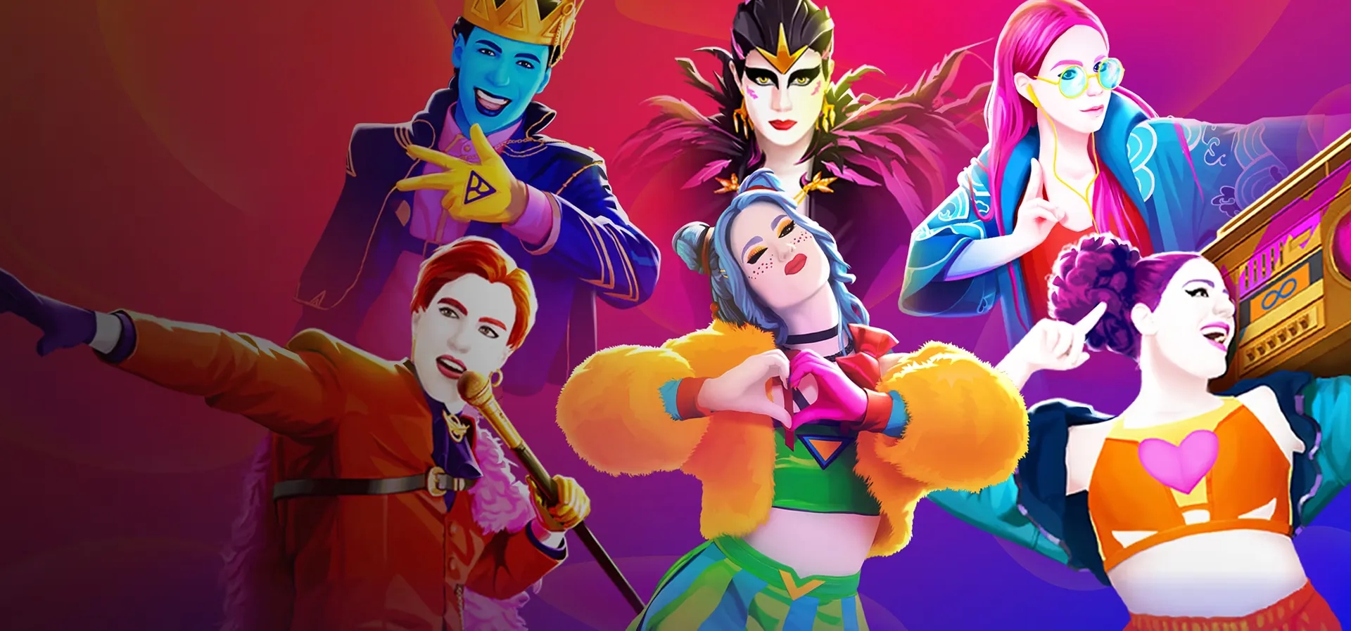 Imagem de fundo do produto Just Dance 2024 Edition - PS5