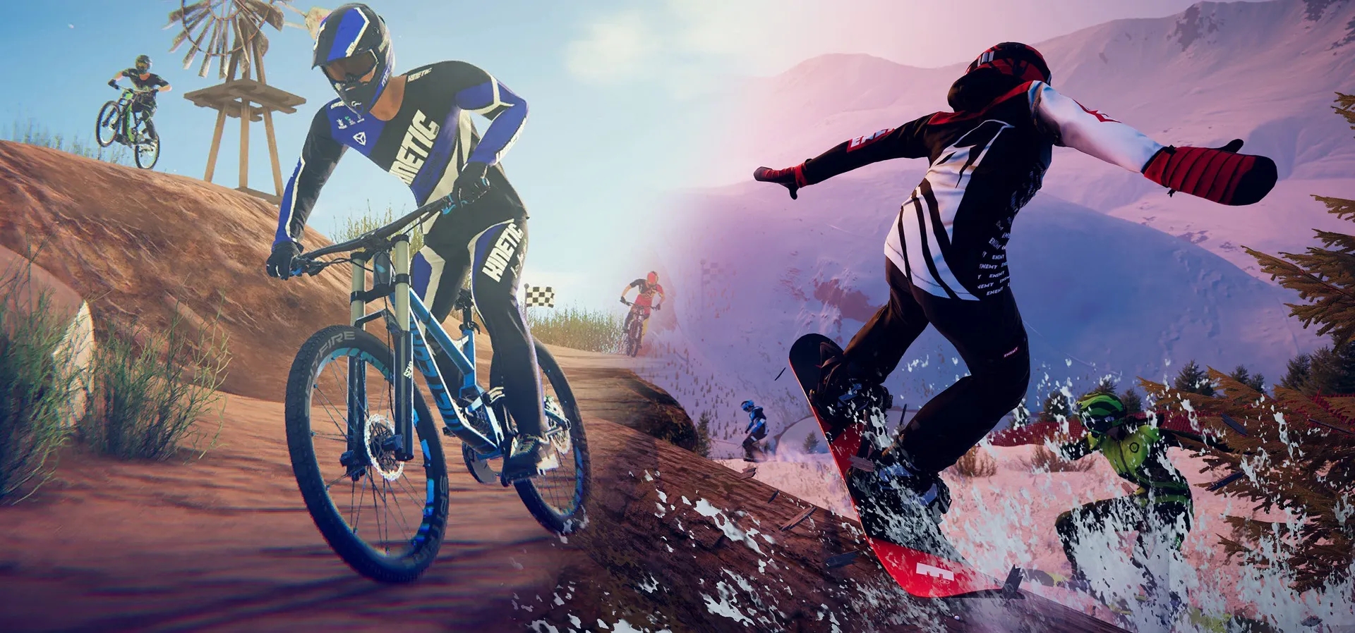 Imagem de fundo do produto Descenders Ultimate Bundle - Xbox e PC