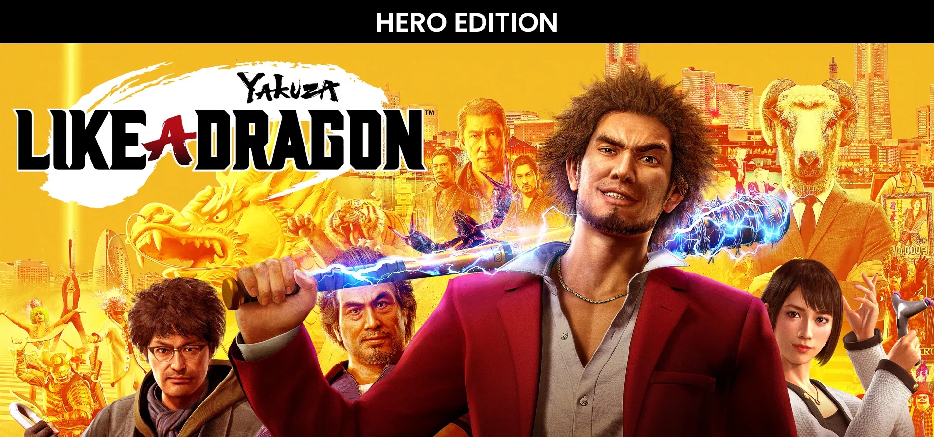 Imagem de fundo do produto Yakuza: Like a Dragon Hero Edition - PS4 & PS5