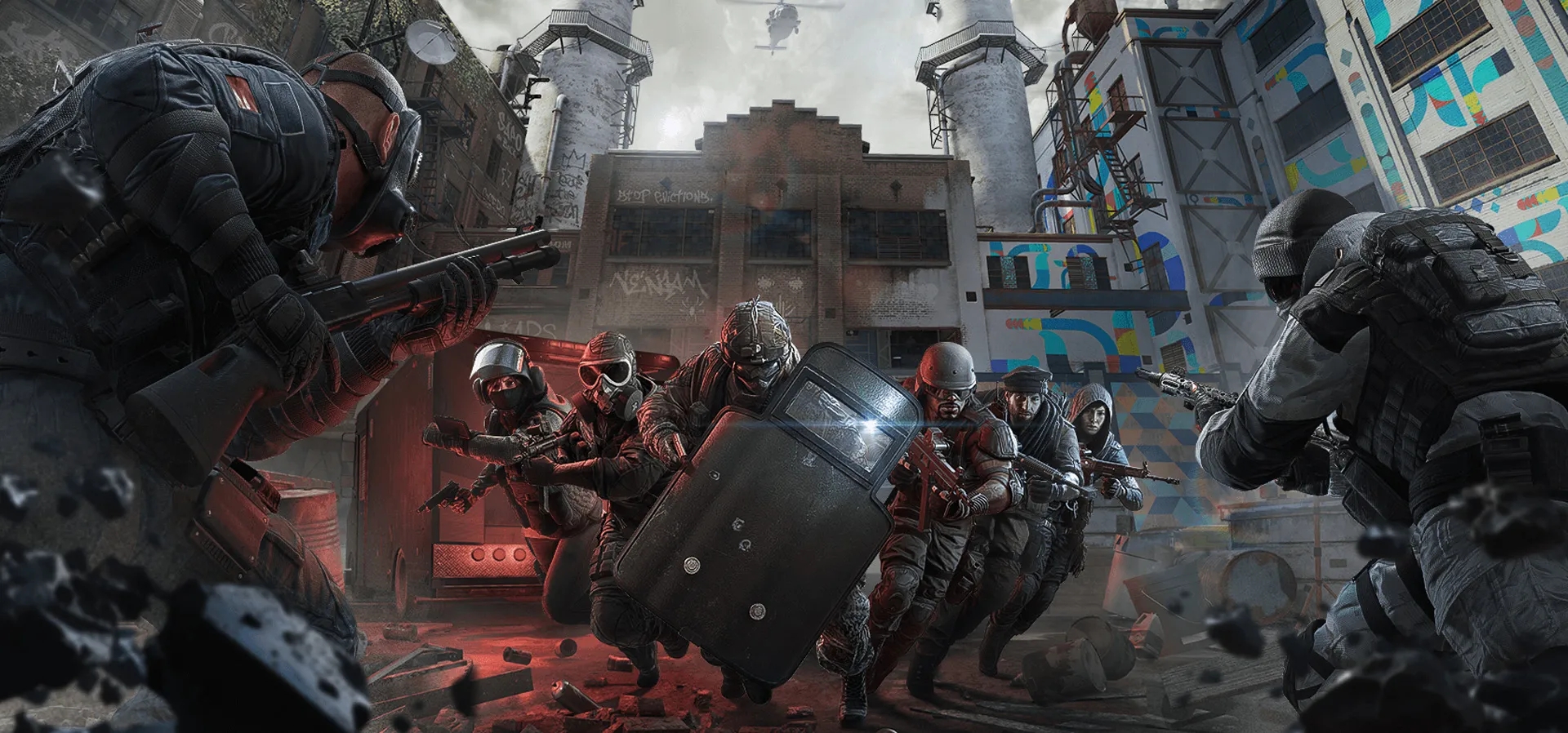 Imagem de fundo do produto Tom Clancy's Rainbow Six Siege - Pacote Siege X - Xbox One e Series X|S