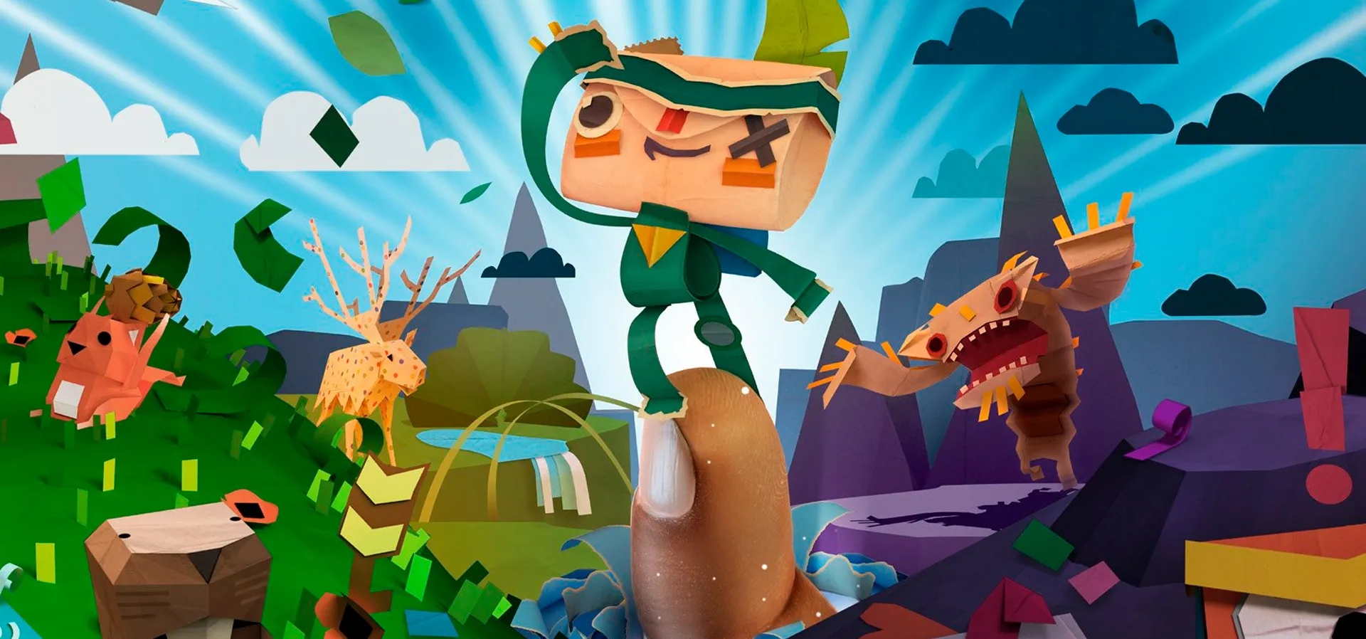 Imagem de fundo do produto Tearaway - PS Vita