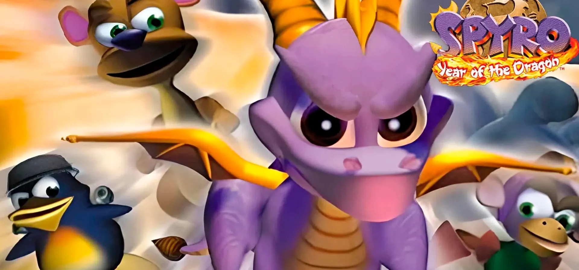 Imagem de fundo do produto Spyro: Year of the Dragon - PS1