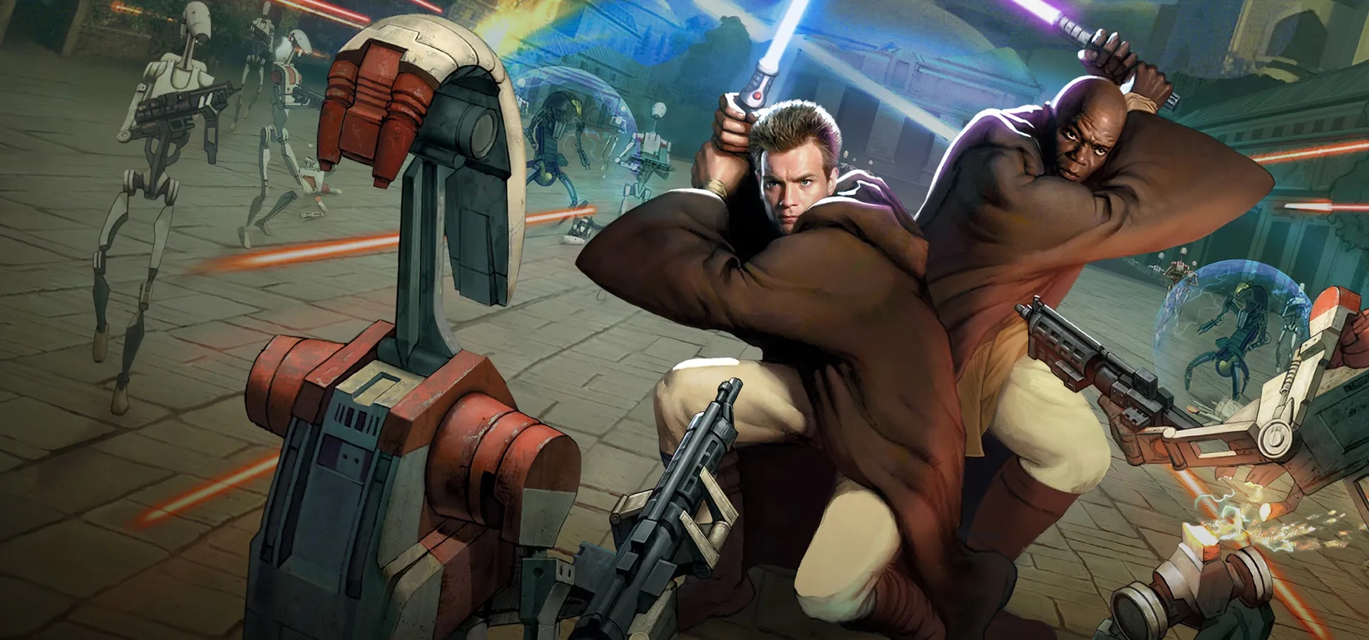 Imagem de fundo do produto STAR WARS™: Episode I: Jedi Power Battles™ - Xbox One e Series X|S