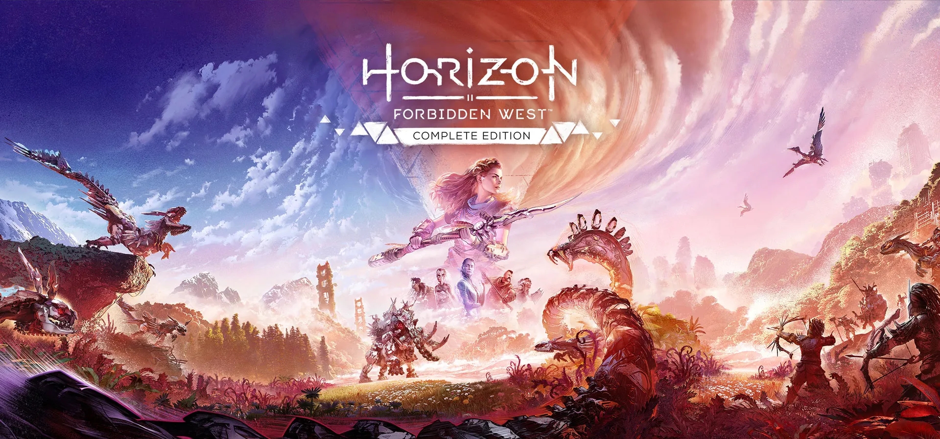Imagem de fundo do produto Horizon Forbidden West™ Edição Completa - PS5