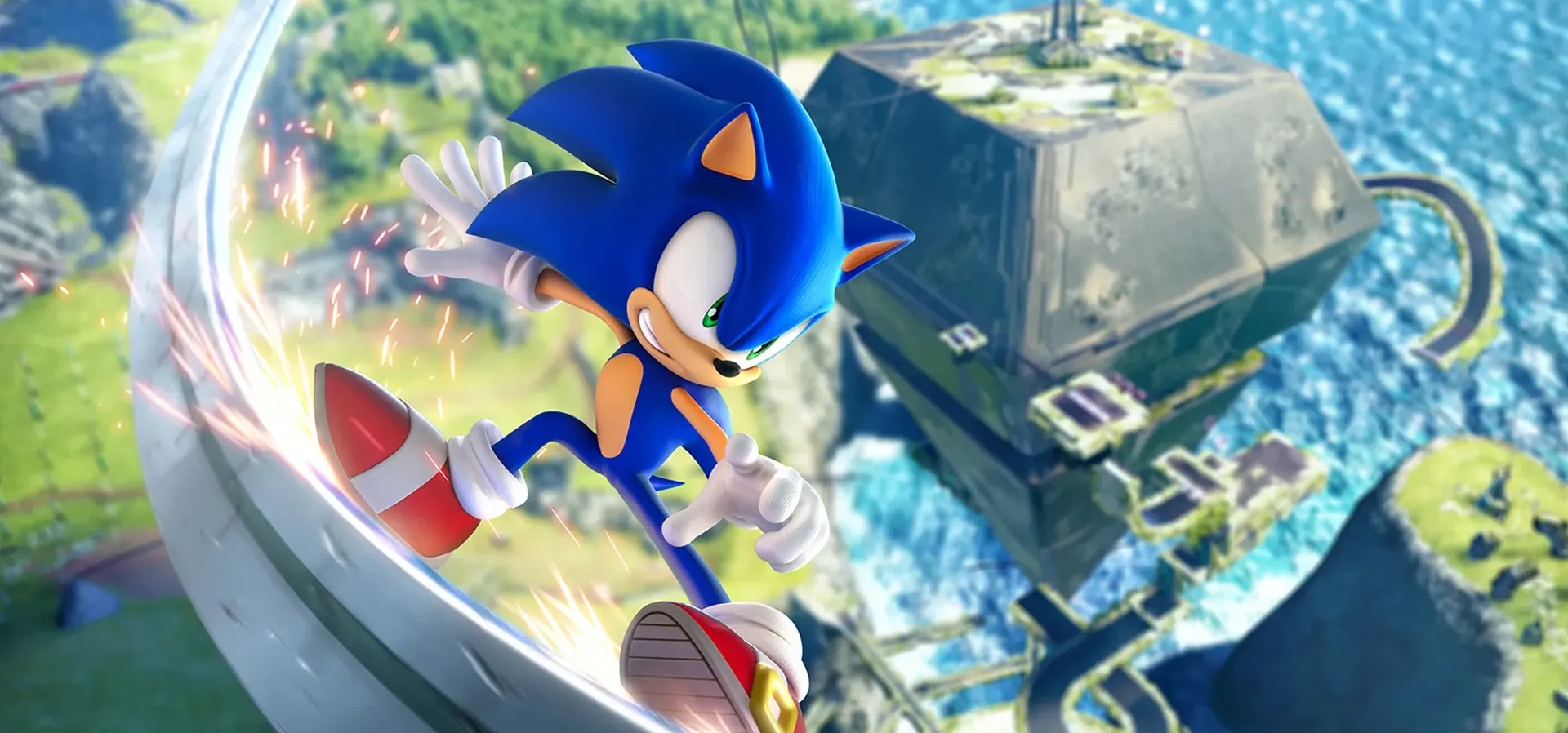 Imagem de fundo do produto Sonic Frontiers - Switch 