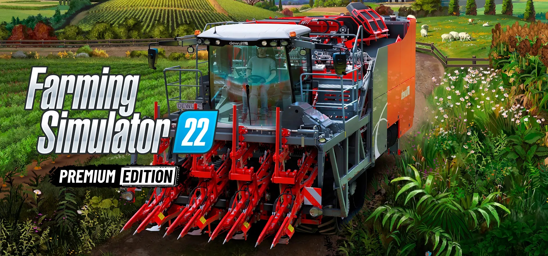 Imagem de fundo do produto Farming Simulator 22 Premium - Xbox One e Series X|S