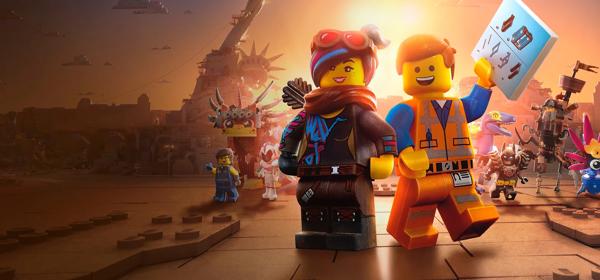 Imagem de fundo do produto Uma Aventura LEGO 2 - Videogame - PS4