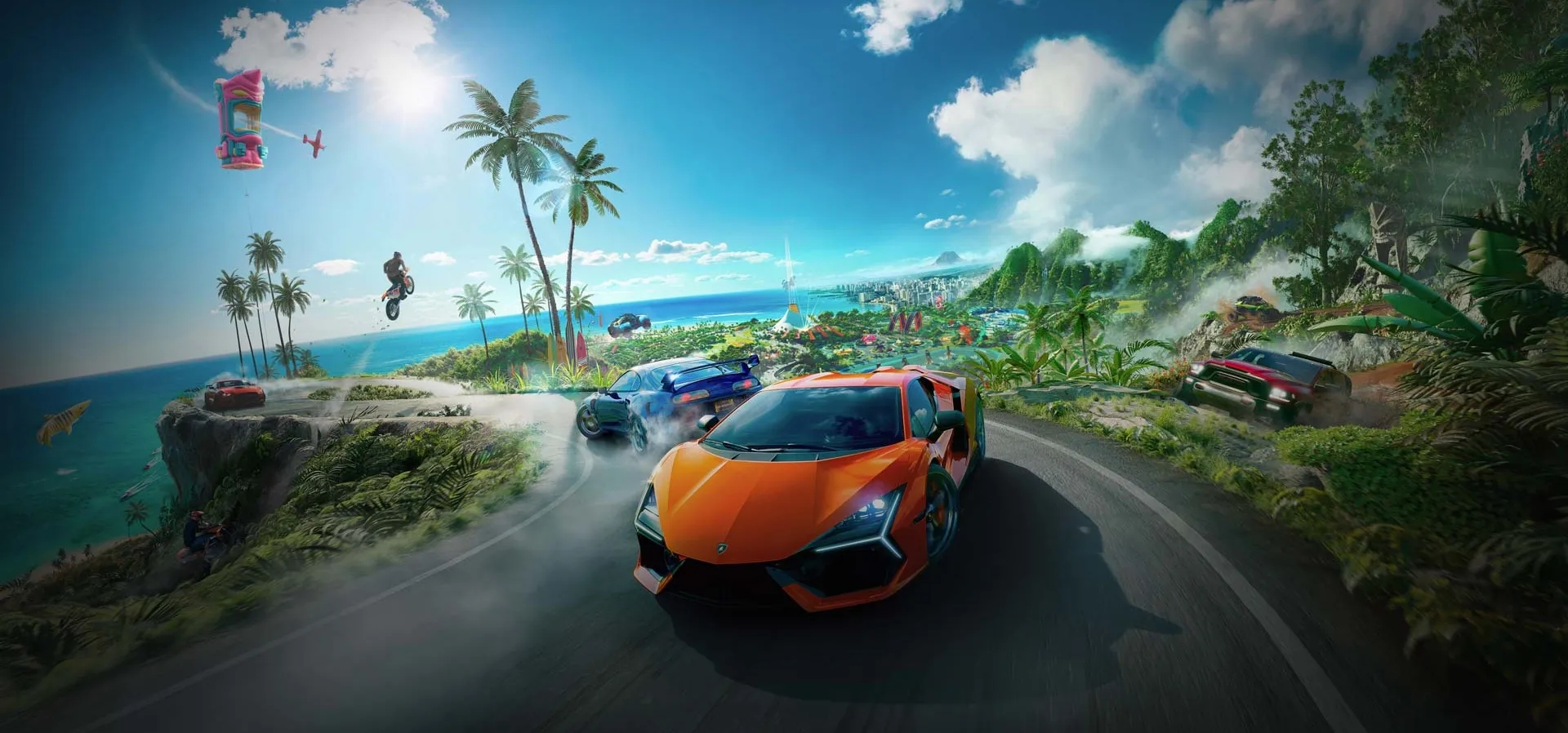 Imagem de fundo do produto THE CREW MOTORFEST PS5 - Físico