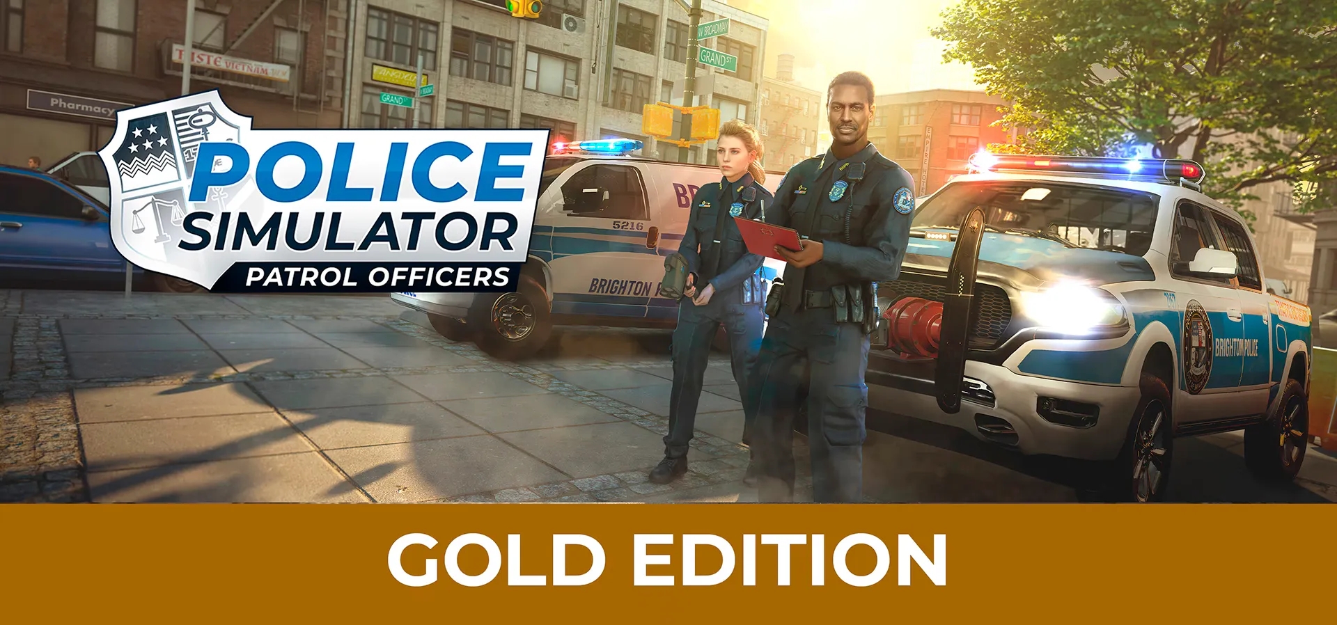 Imagem de fundo do produto Police Simulator: Patrol Officers: Gold Edition - Xbox One e Series X|S