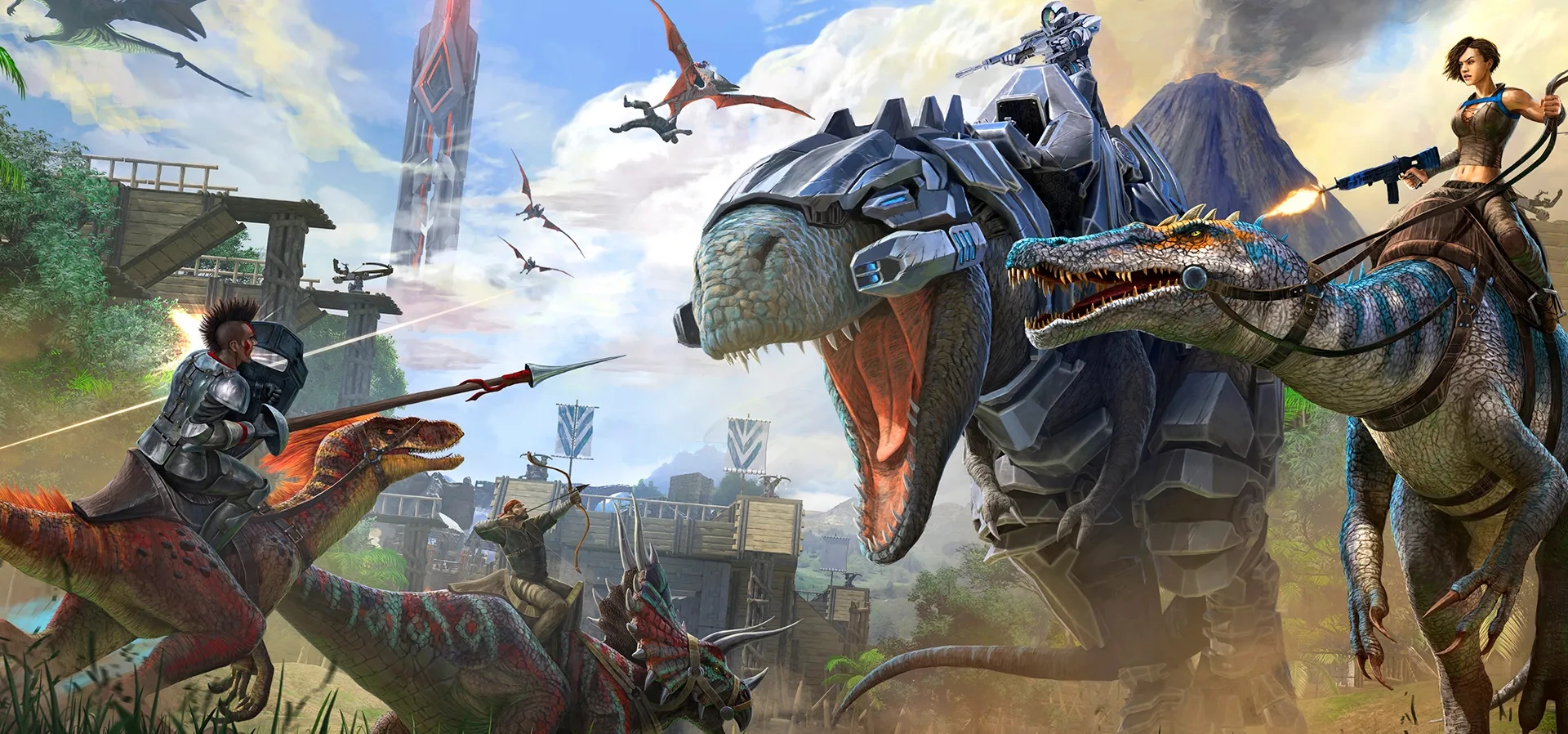 Imagem de fundo do produto ARK: Survival Evolved - PS4