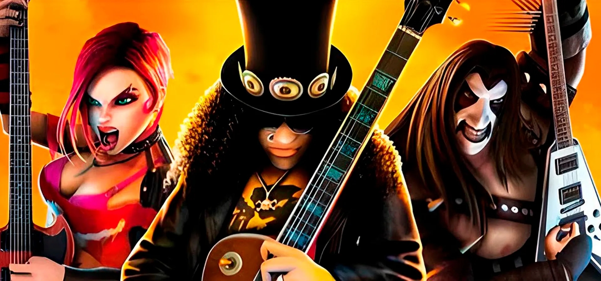 Imagem de fundo do produto Guitar Hero III: Legends of Rock - PS2