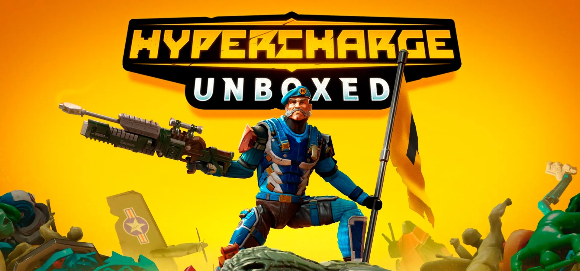 Imagem de fundo do produto HYPERCHARGE Unboxed - Xbox One e Series X|S