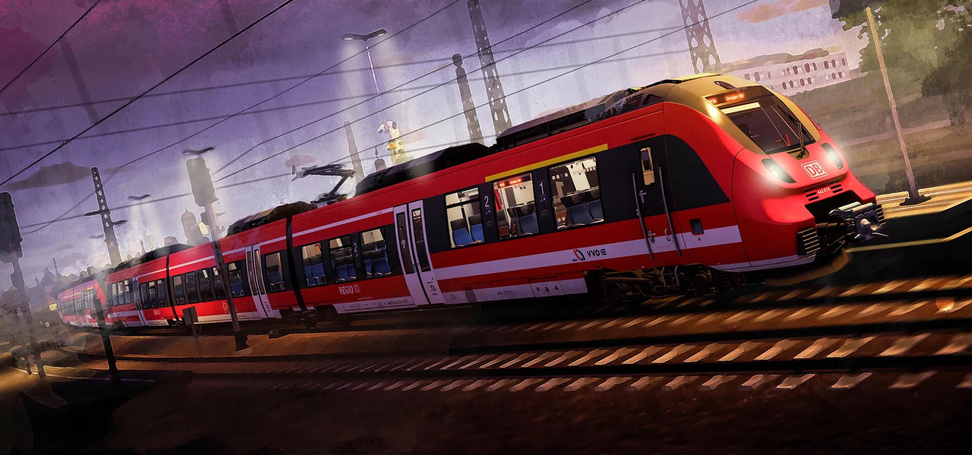 Imagem de fundo do produto Train Sim World® 4: German Regional Edition - PS4 & PS5