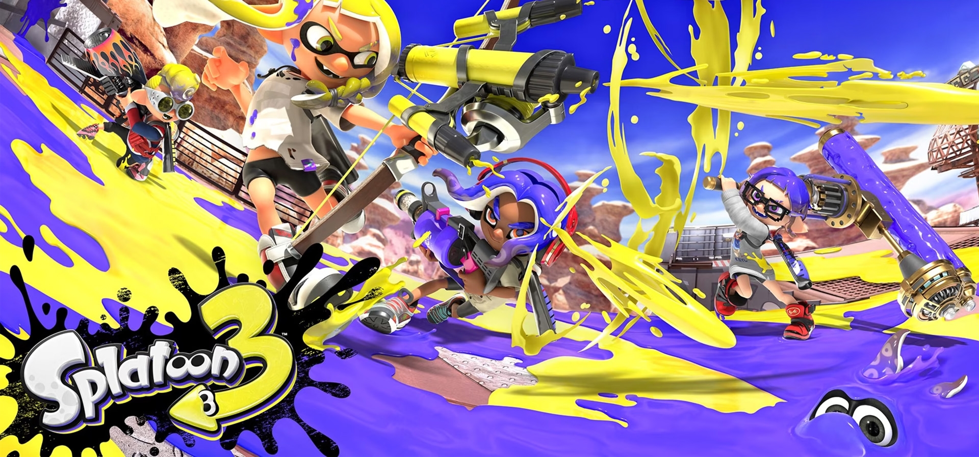 Imagem de fundo do produto Splatoon™ 3 - Switch