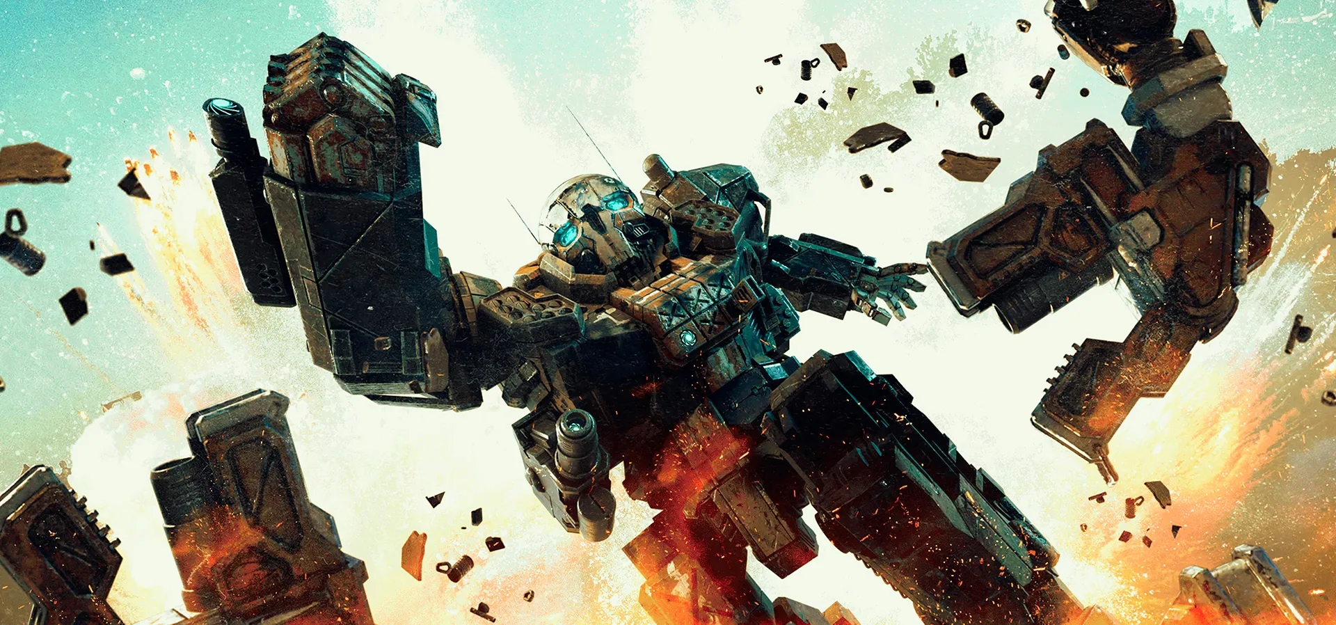Imagem de fundo do produto MechWarrior 5: Mercenaries - JumpShip Edition - Xbox e PC