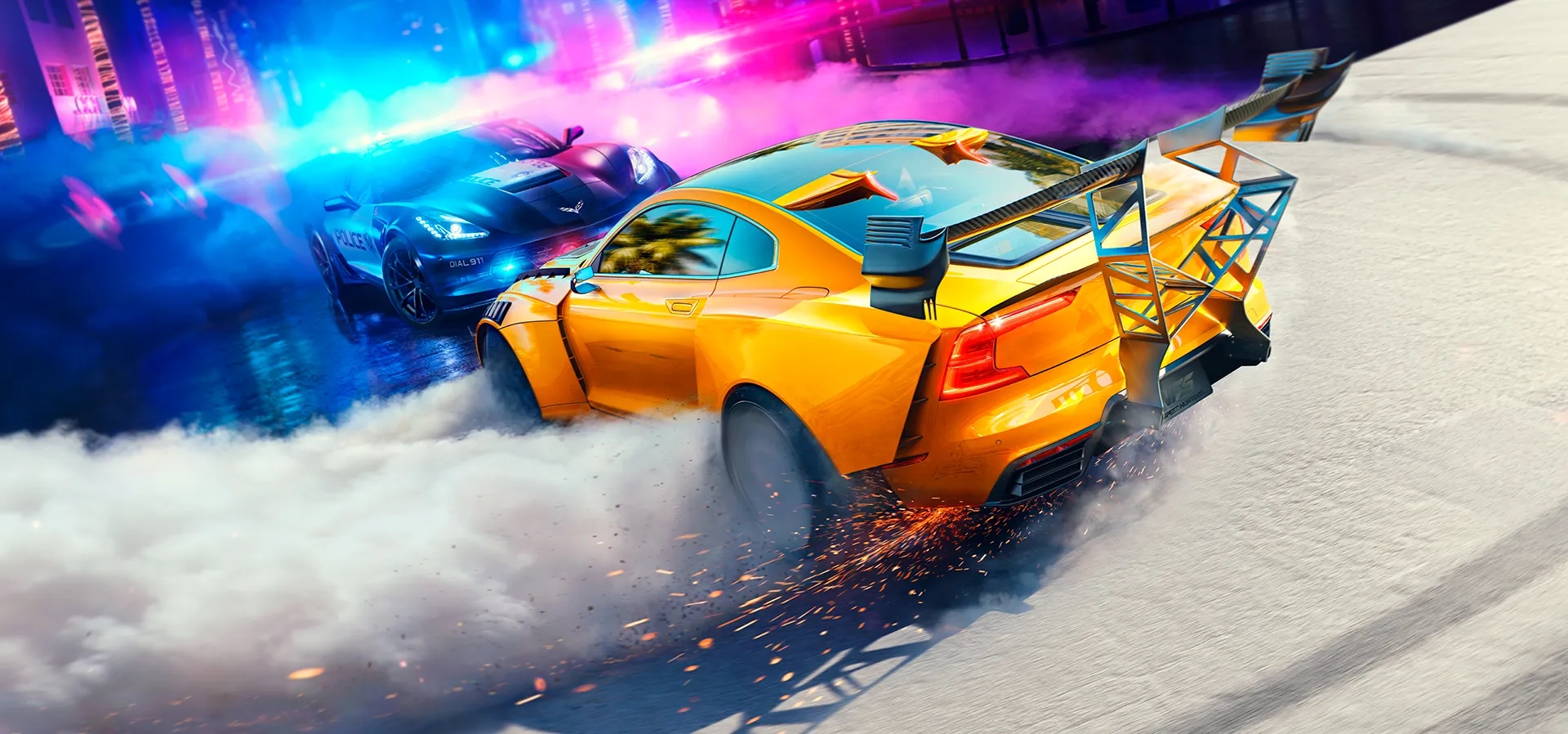 Imagem de fundo do produto Need for Speed™ Heat - PS4